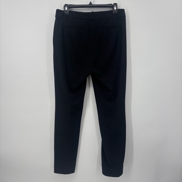J. Crew Black Dress Pants Womens Size 6 Tapered Career Work Classic - Picture 2 of 12